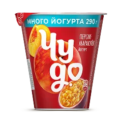Йогурт густой персик-маракуйя