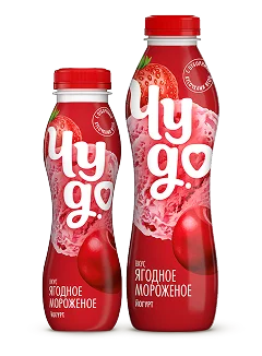 Йогурт питьевой ягодное мороженое